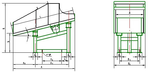 單質(zhì)(zhì)體振動放礦機(jī)