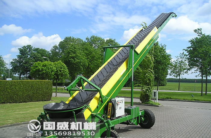 伸縮型皮帶輸送機(jī)(jī)視頻