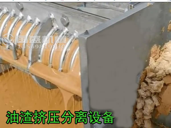 油渣分離壓榨機(jī)(jī)