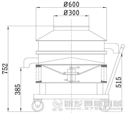 圓形高頻篩結(jié)(jié)構(gòu)(gòu)圖